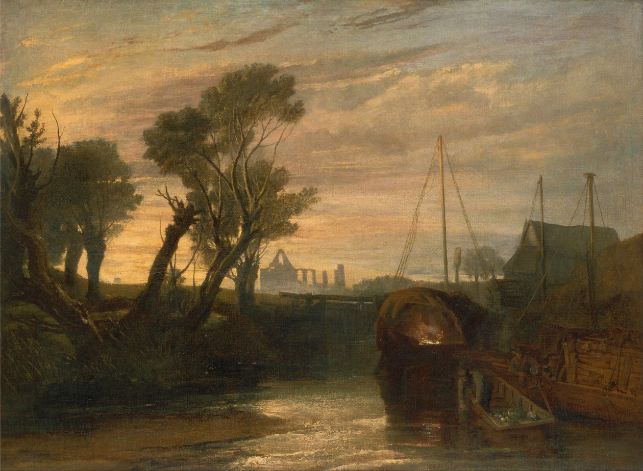 Opatství Newark od Joseph Mallord William Turner