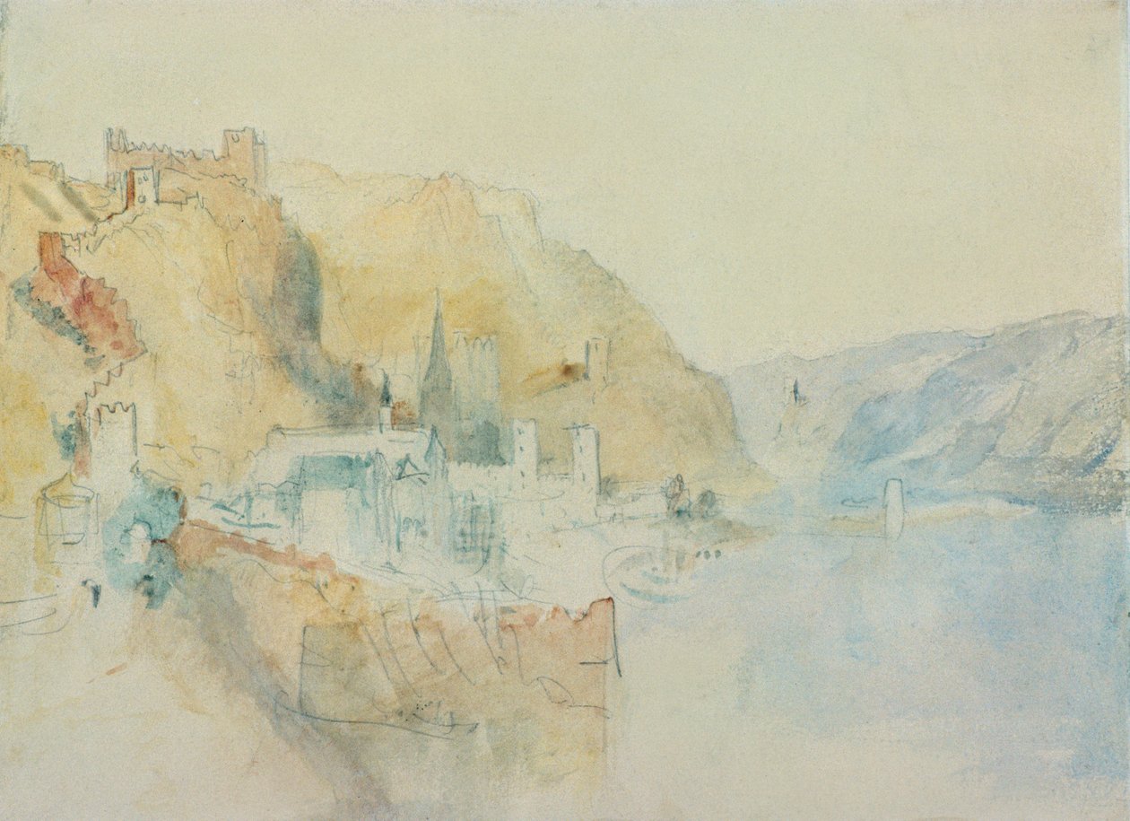 Na Rýně od Joseph Mallord William Turner