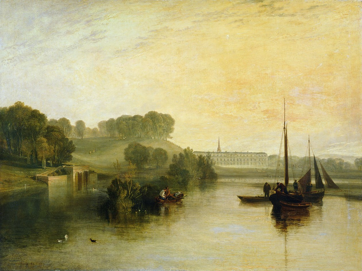 Petworth, Sussex, sídlo hraběte z Egremont: Dewy Morning, 1810 od Joseph Mallord William Turner
