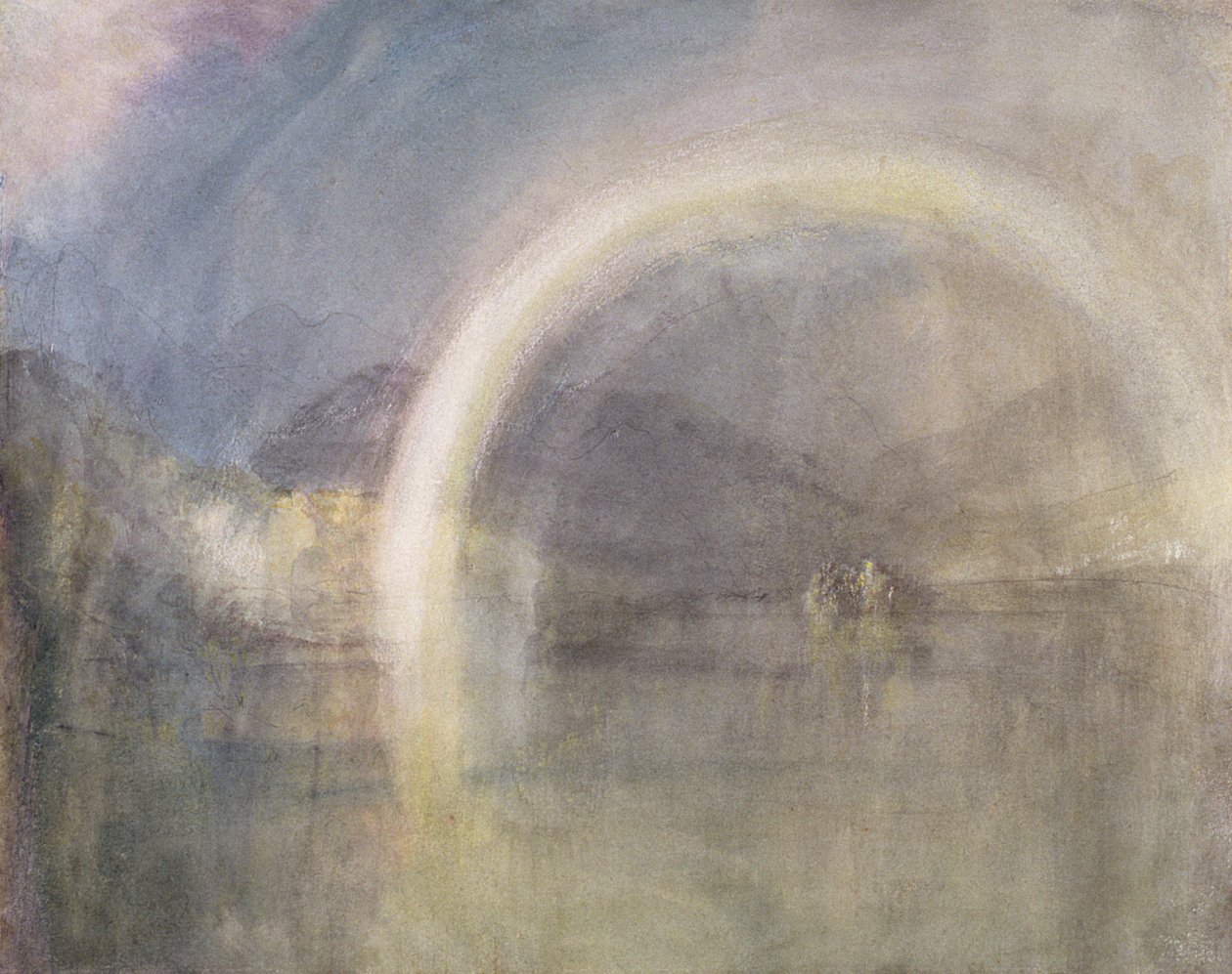 Rainbow Over Loch Awe, kolem roku 1831 od Joseph Mallord William Turner