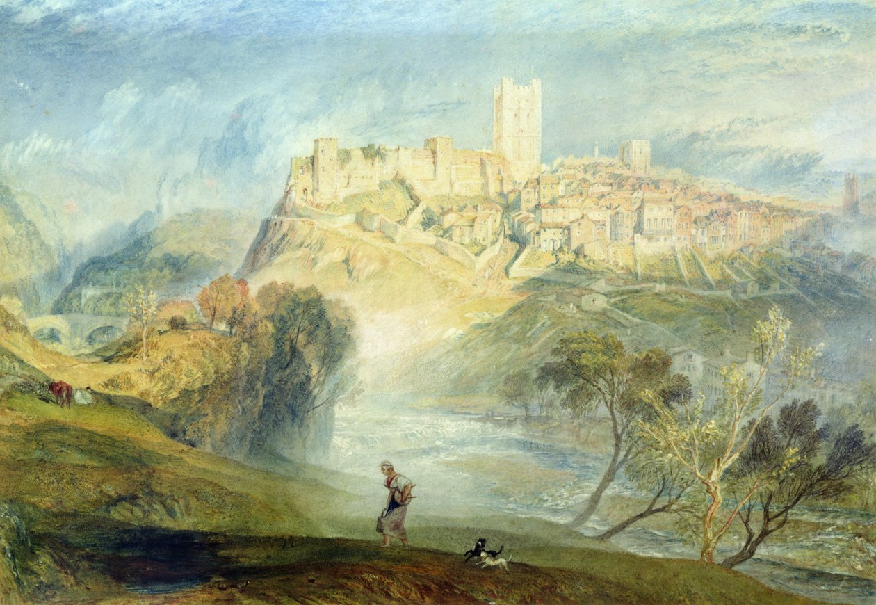 Richmond, Yorkshire od Joseph Mallord William Turner