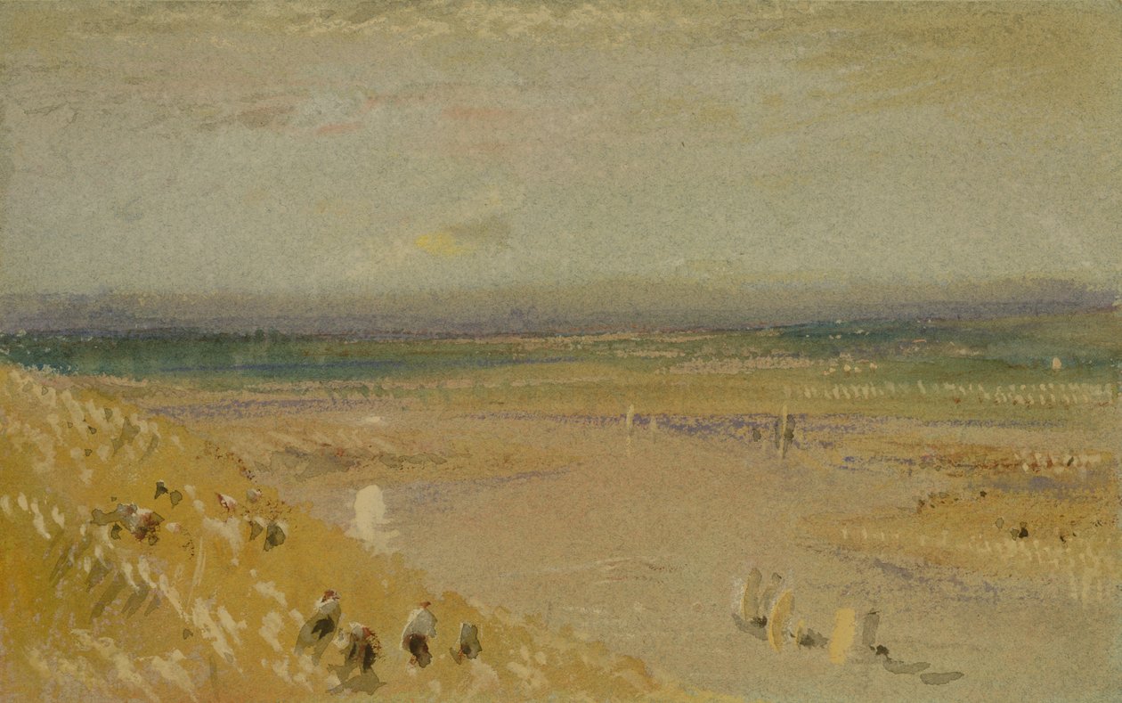 Říční krajina od Joseph Mallord William Turner