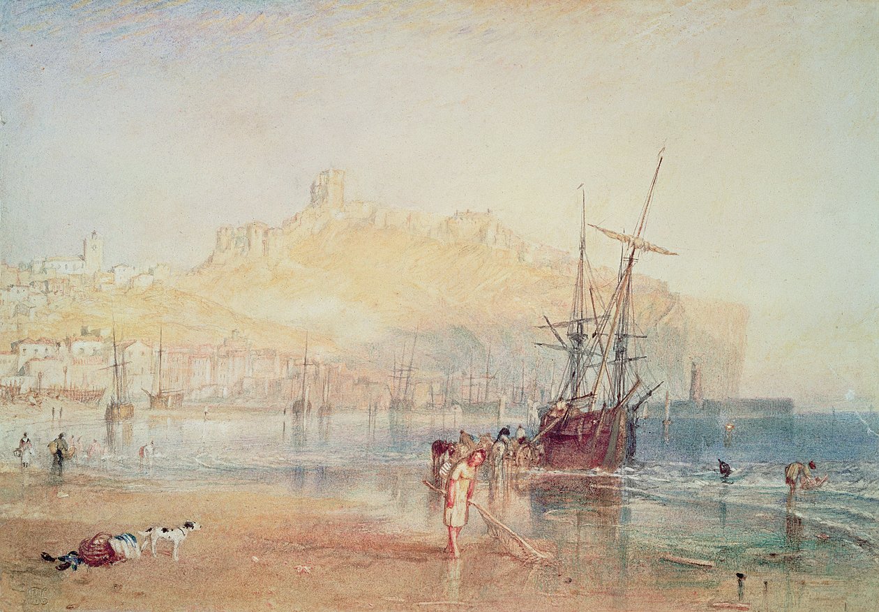 Scarborough, 1825 (akvarel) od Joseph Mallord William Turner