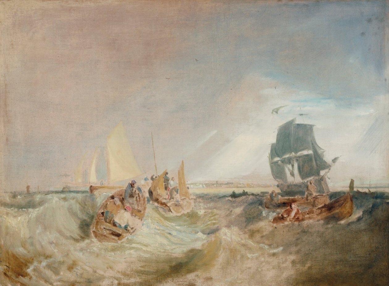 Přeprava v ústí Temže od Joseph Mallord William Turner