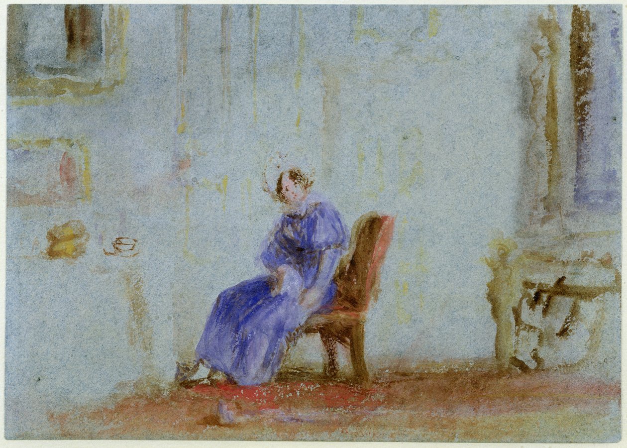 Rozlité mléko, kolem roku 1828 od Joseph Mallord William Turner