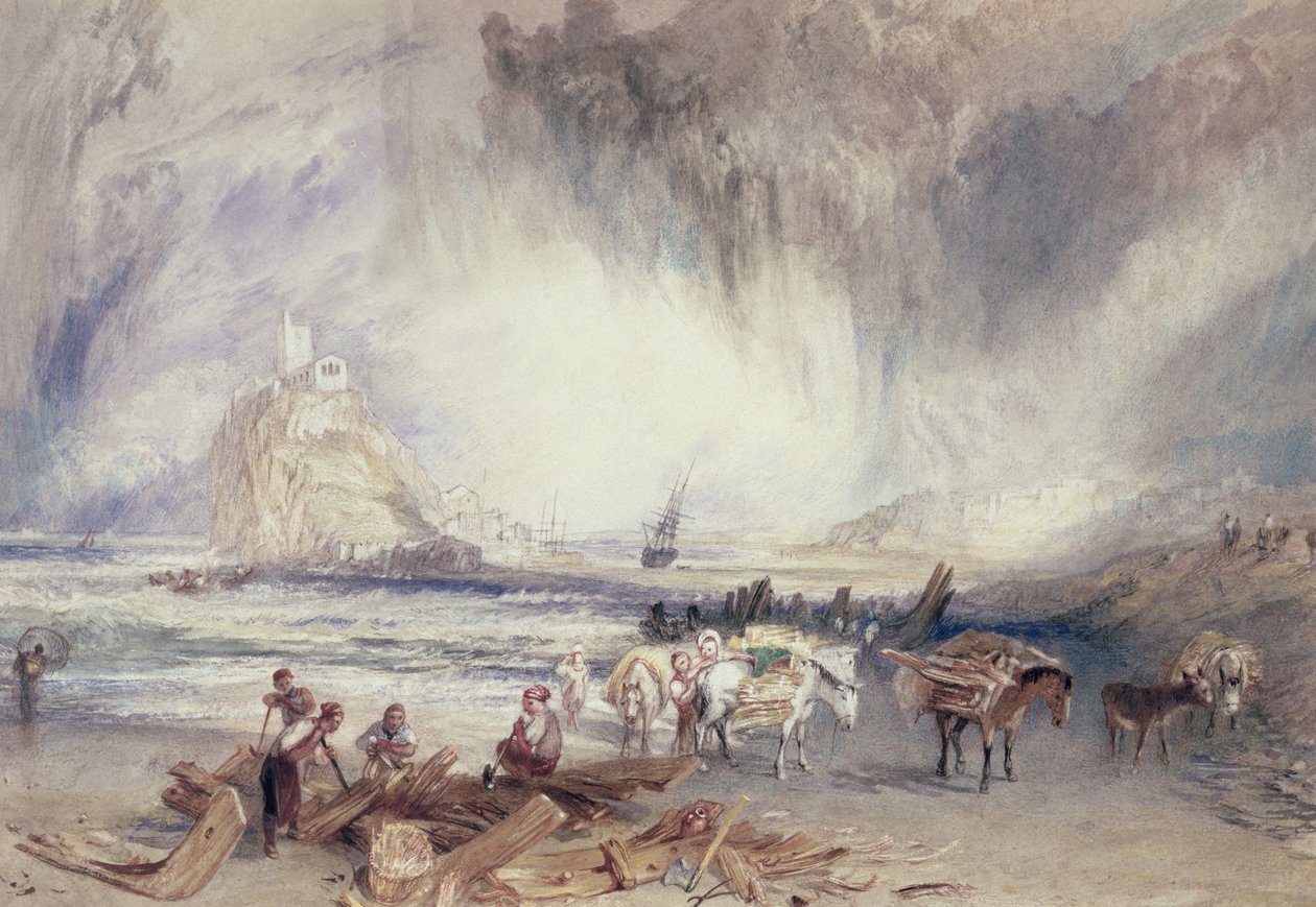 Hora svatého Michala od Joseph Mallord William Turner