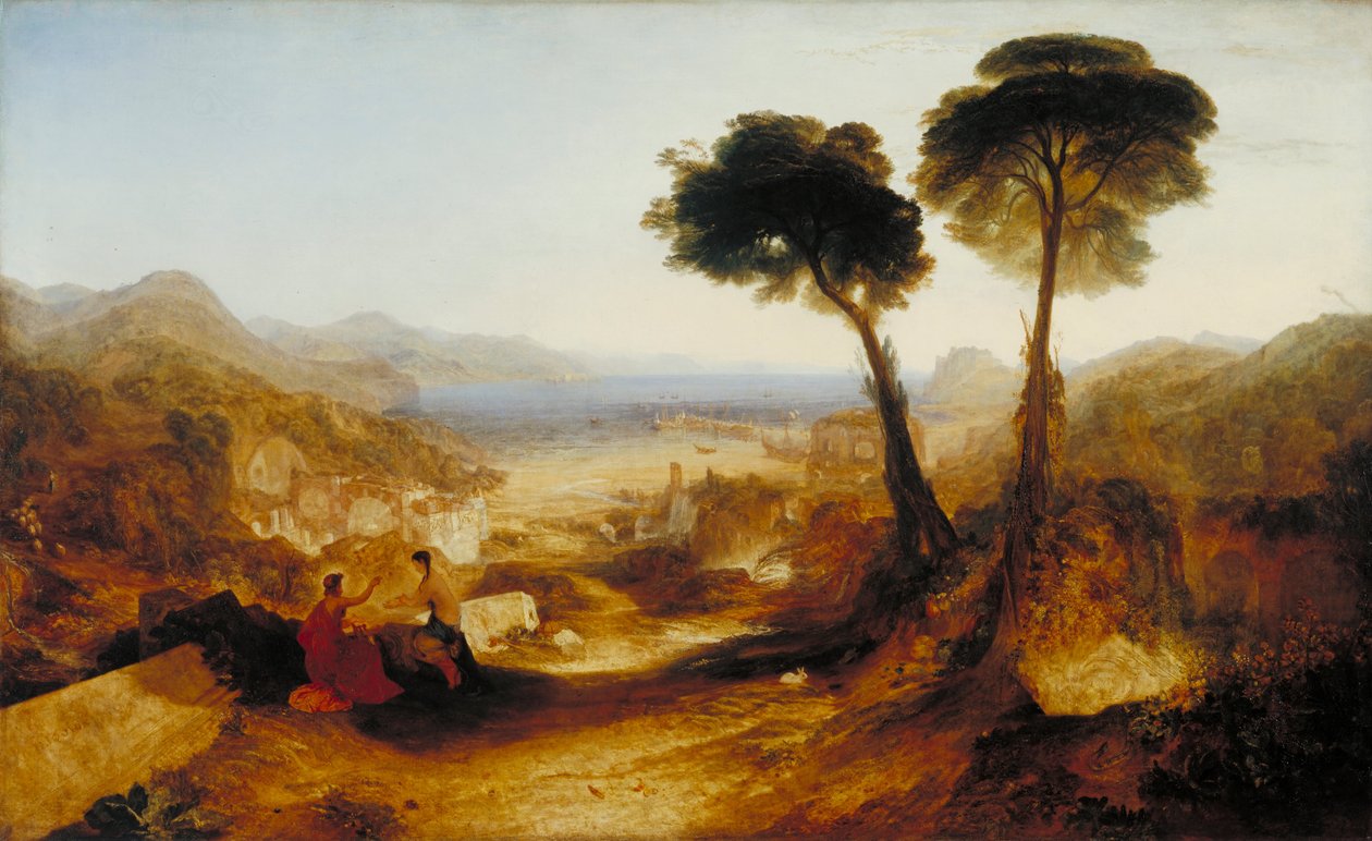 Zátoka Baiae s Apollem a Sibylou od Joseph Mallord William Turner