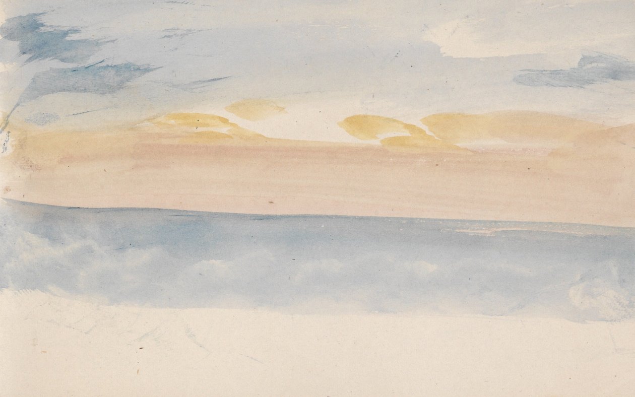 Skicář kanálu od Joseph Mallord William Turner
