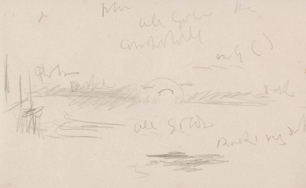 Skicář kanálu od Joseph Mallord William Turner