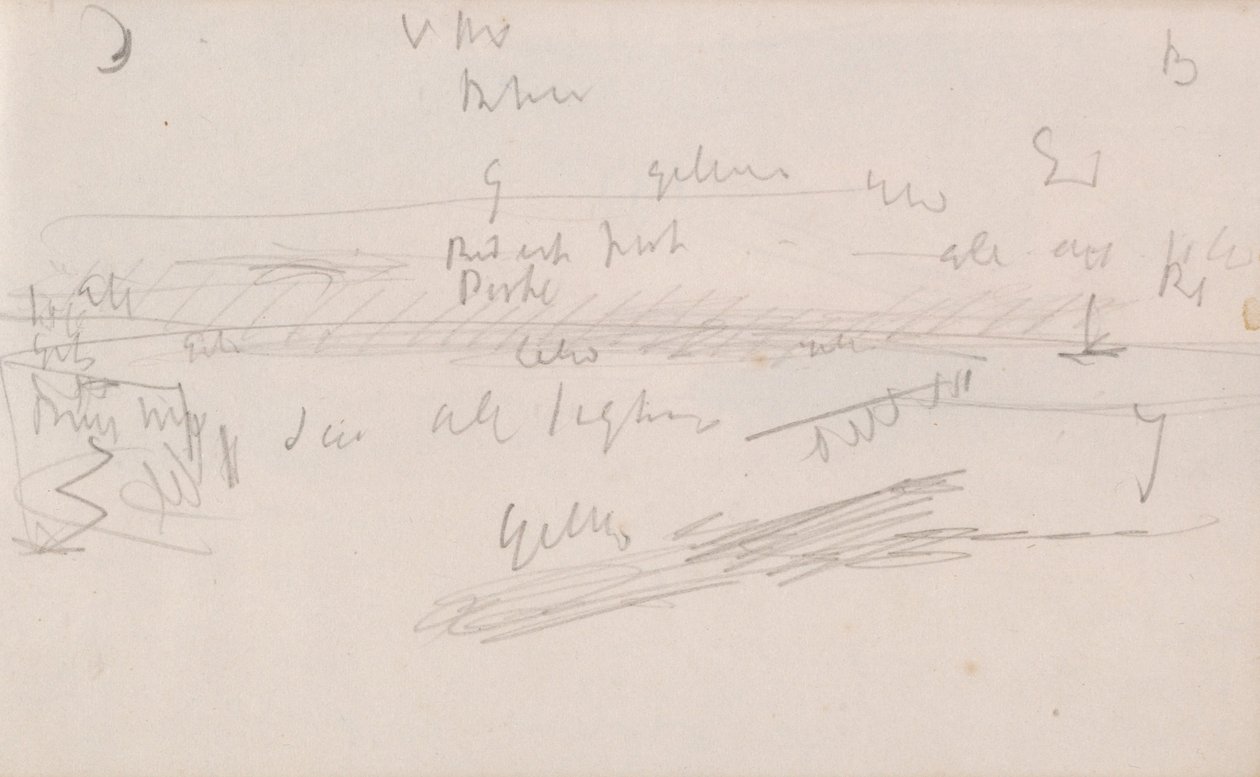 Skicář kanálu od Joseph Mallord William Turner