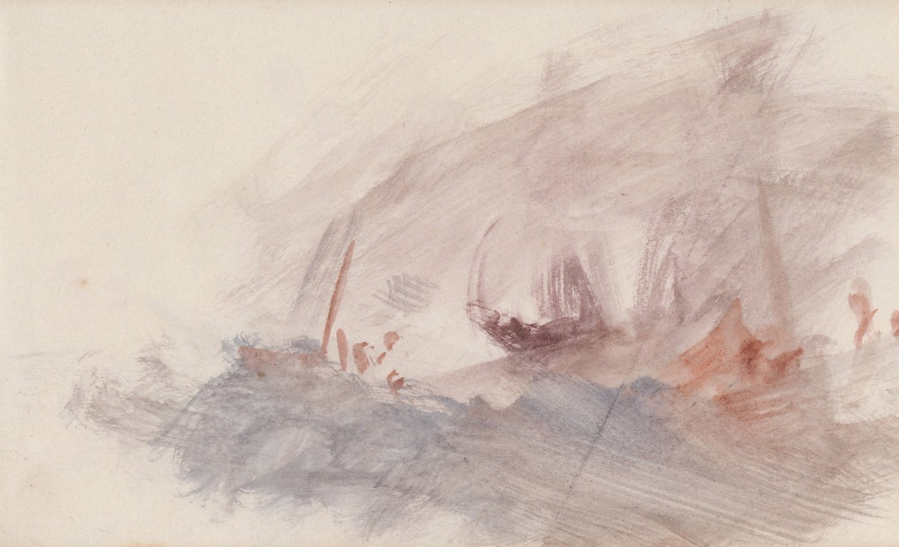 Skicář kanálu od Joseph Mallord William Turner
