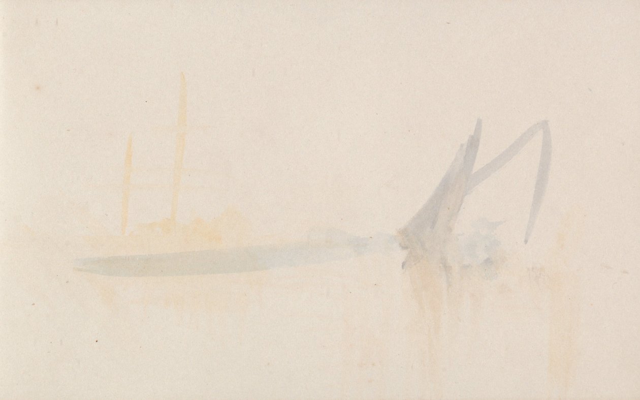 Skicář kanálu od Joseph Mallord William Turner