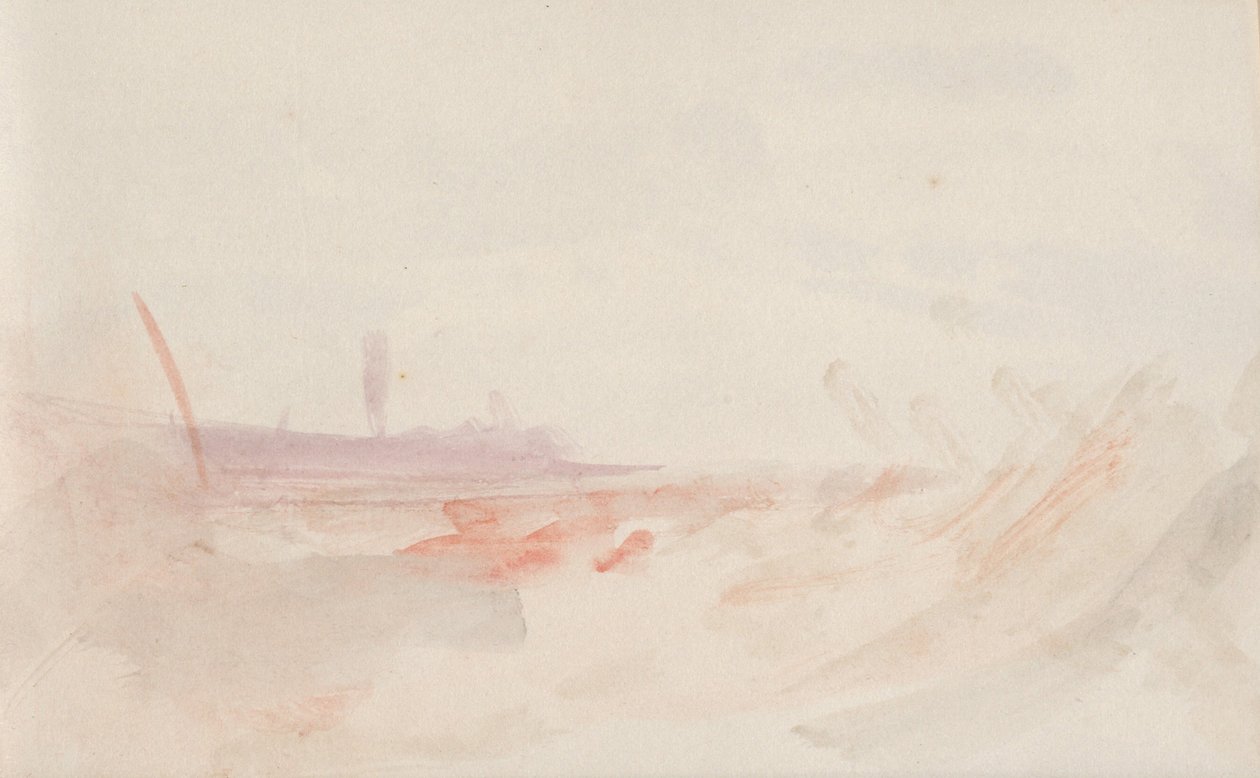 Skicář kanálu od Joseph Mallord William Turner