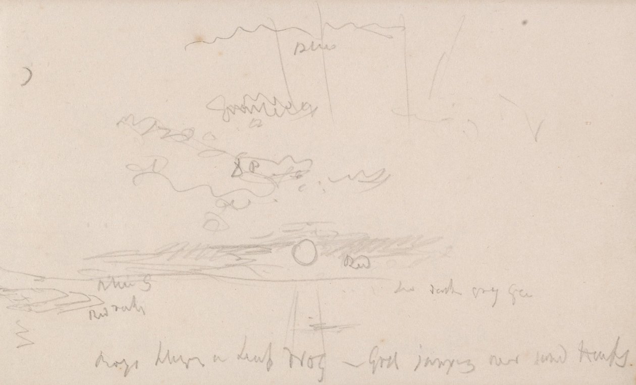 Skicář kanálu od Joseph Mallord William Turner