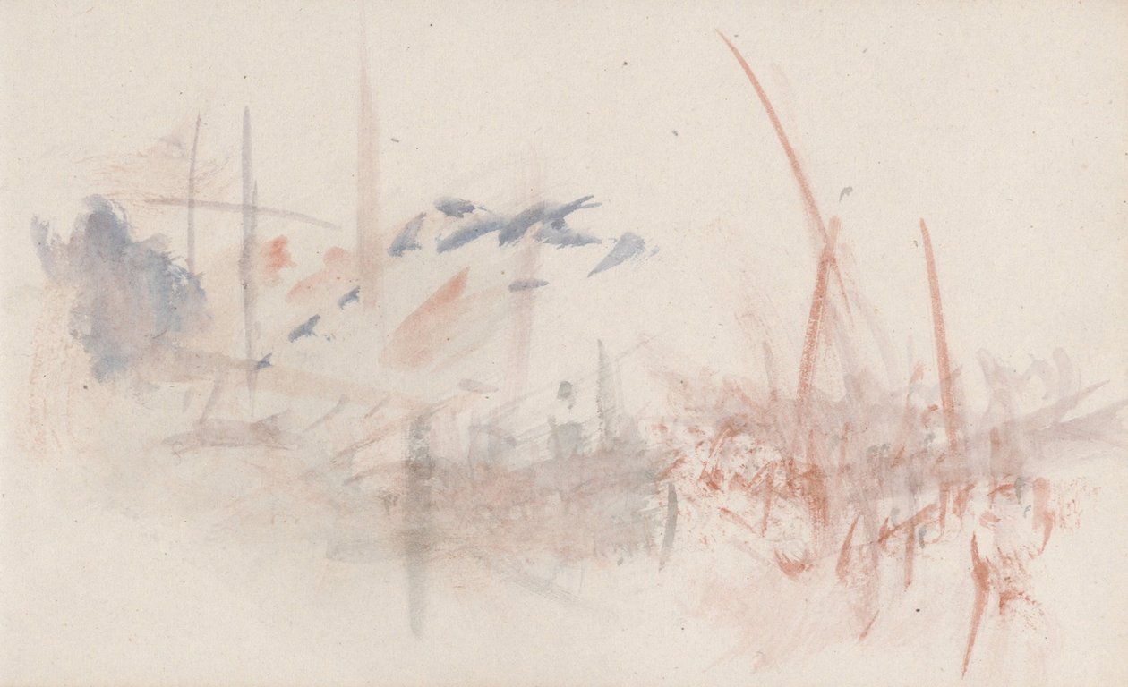Skicář kanálu od Joseph Mallord William Turner