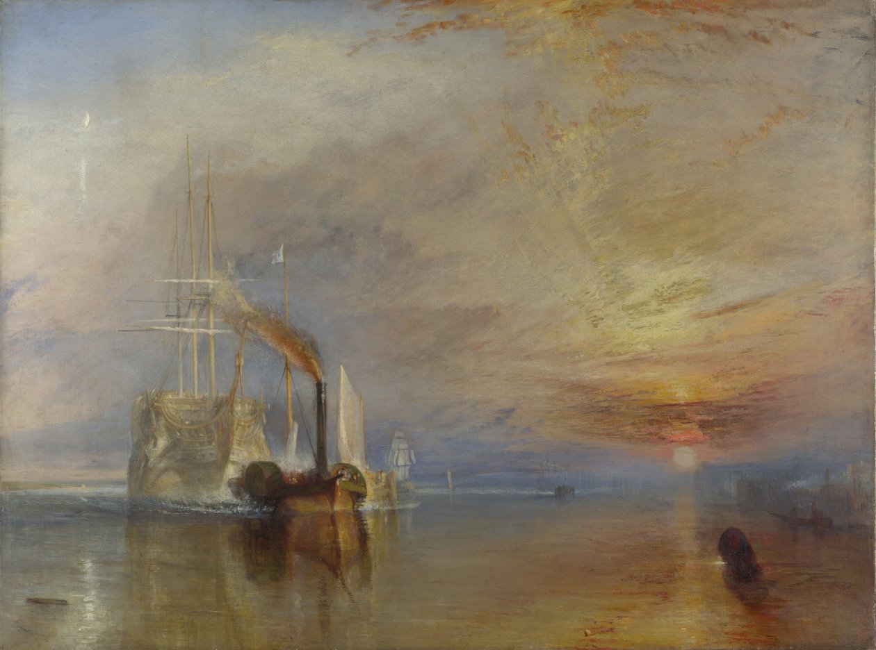 The Fighting Temeraire, 1839 od Joseph Mallord William Turner