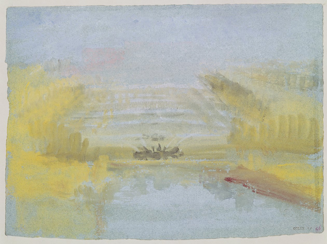 Fontány ve Versailles, 1826-33 od Joseph Mallord William Turner