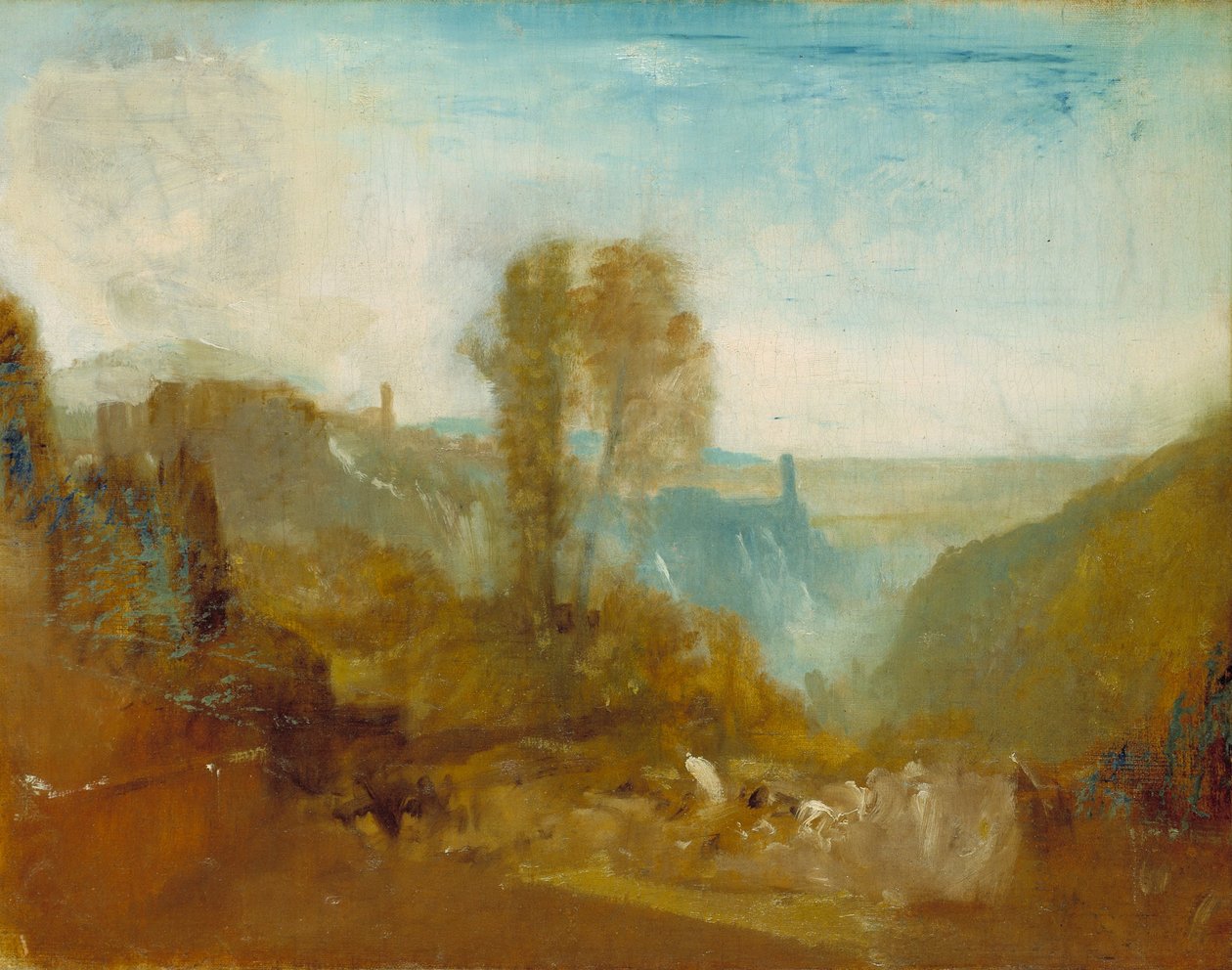 Tivoli, Cascatelle od Joseph Mallord William Turner