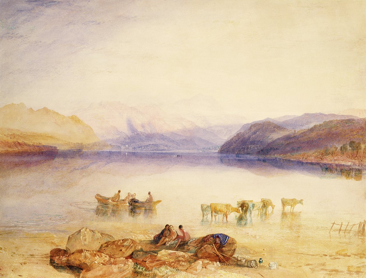 Ullswater od Joseph Mallord William Turner