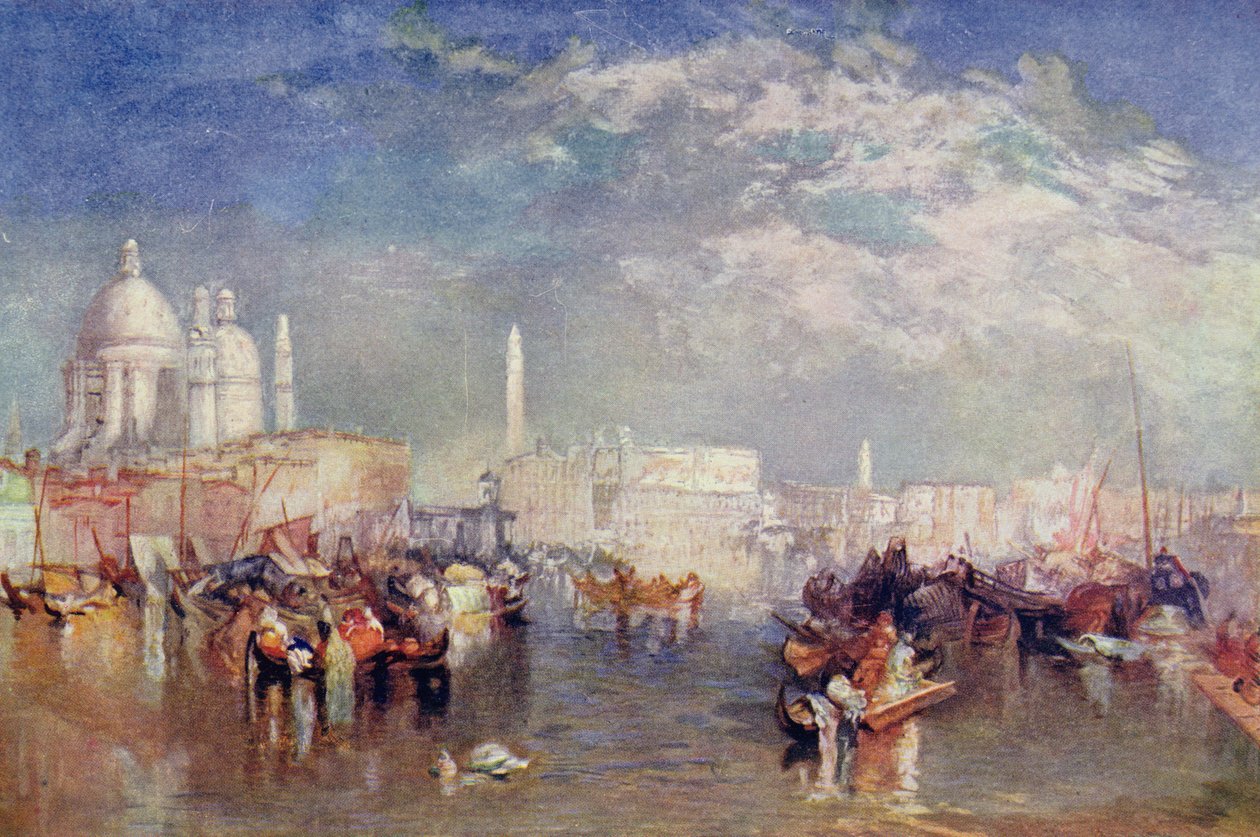 Benátky, ilustrace z 