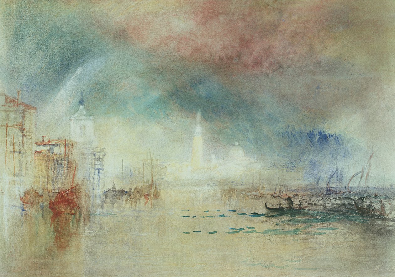 Pohled na Benátky z La Giudecca od Joseph Mallord William Turner