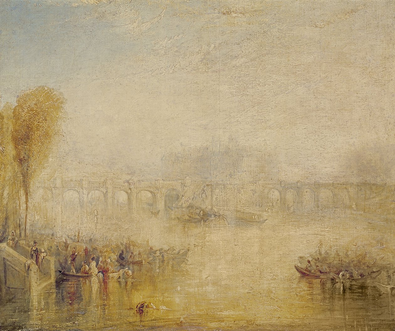 Pohled na Pont Neuf, Paříž od Joseph Mallord William Turner