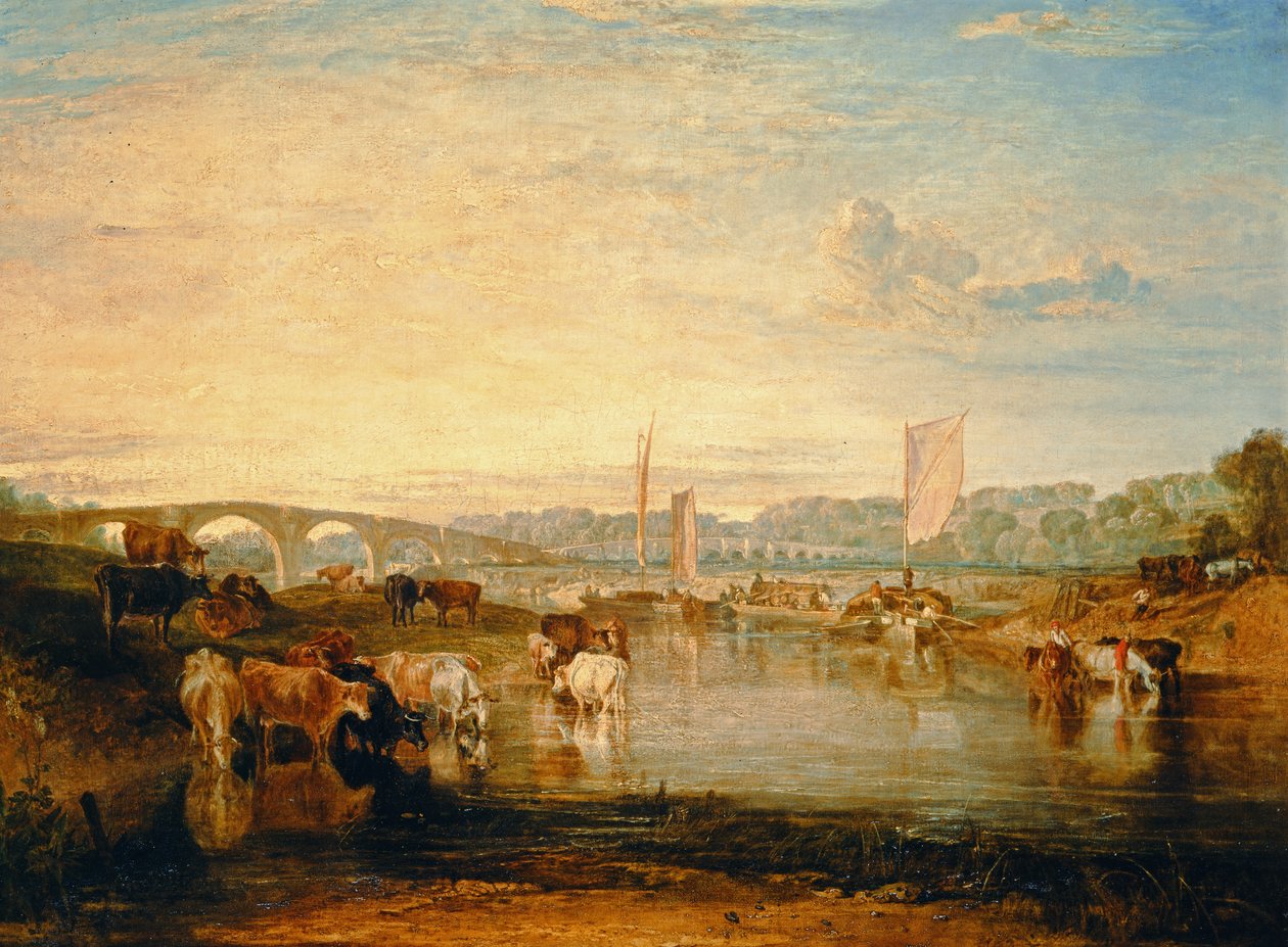 Waltonské mosty od Joseph Mallord William Turner