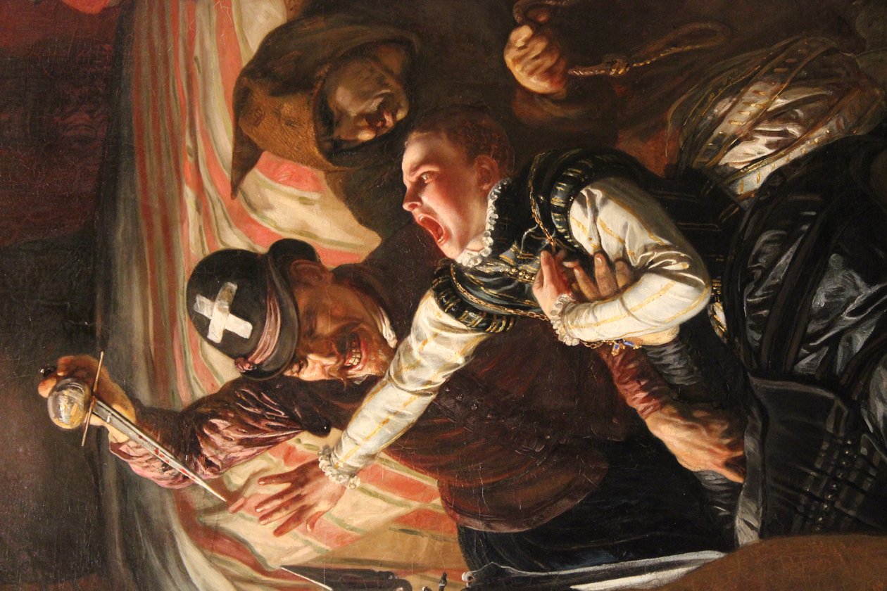 Den svatého Bartoloměje scéna od Joseph Nicolas Robert Fleury