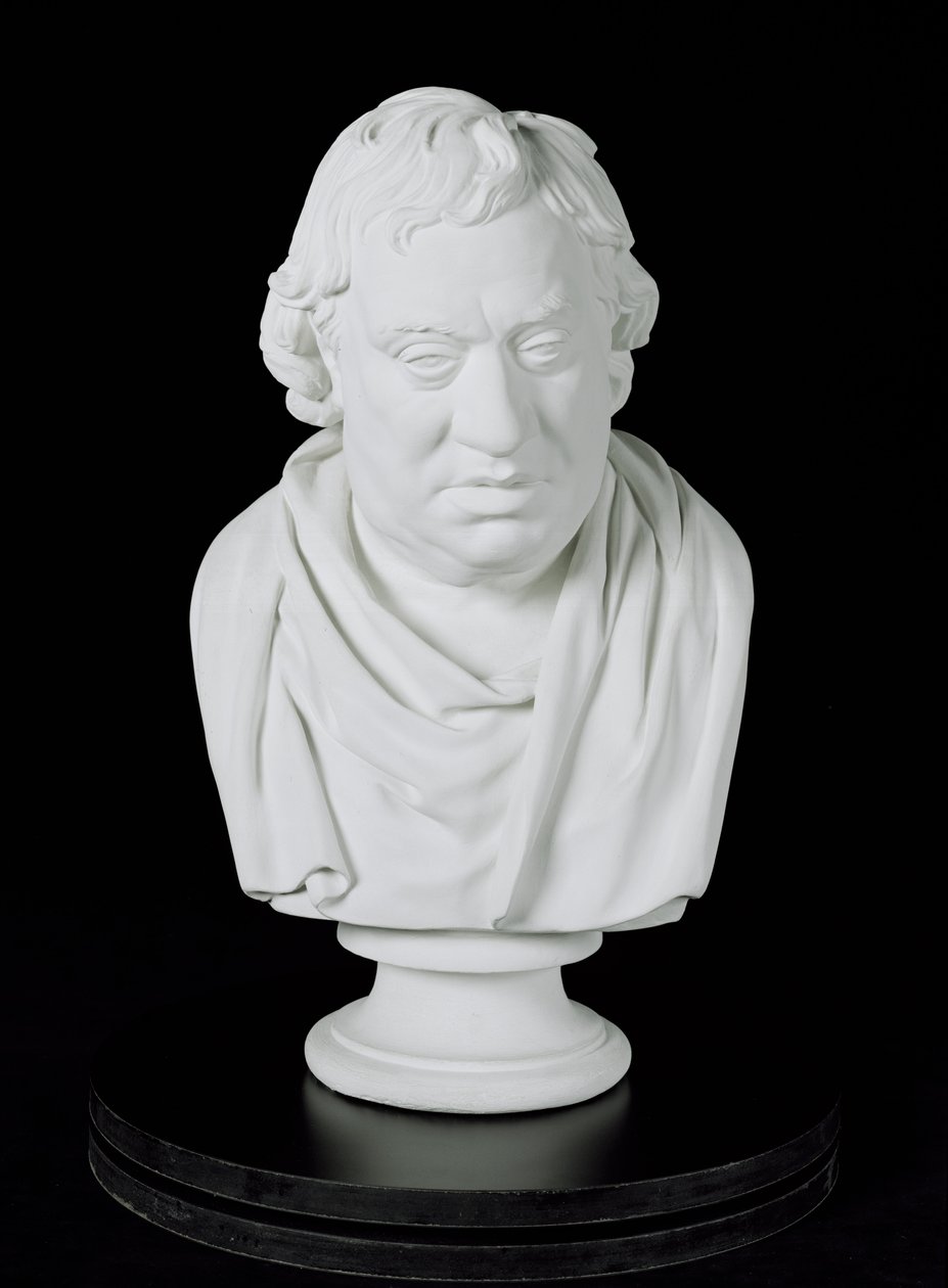 Samuel Johnson (1709-84) 1777 (sádra) od Joseph Nollekens