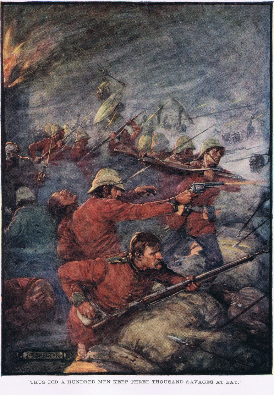 Tak drželo sto mužů na uzdě tři tisíce divochů od Joseph Ratcliffe Skelton