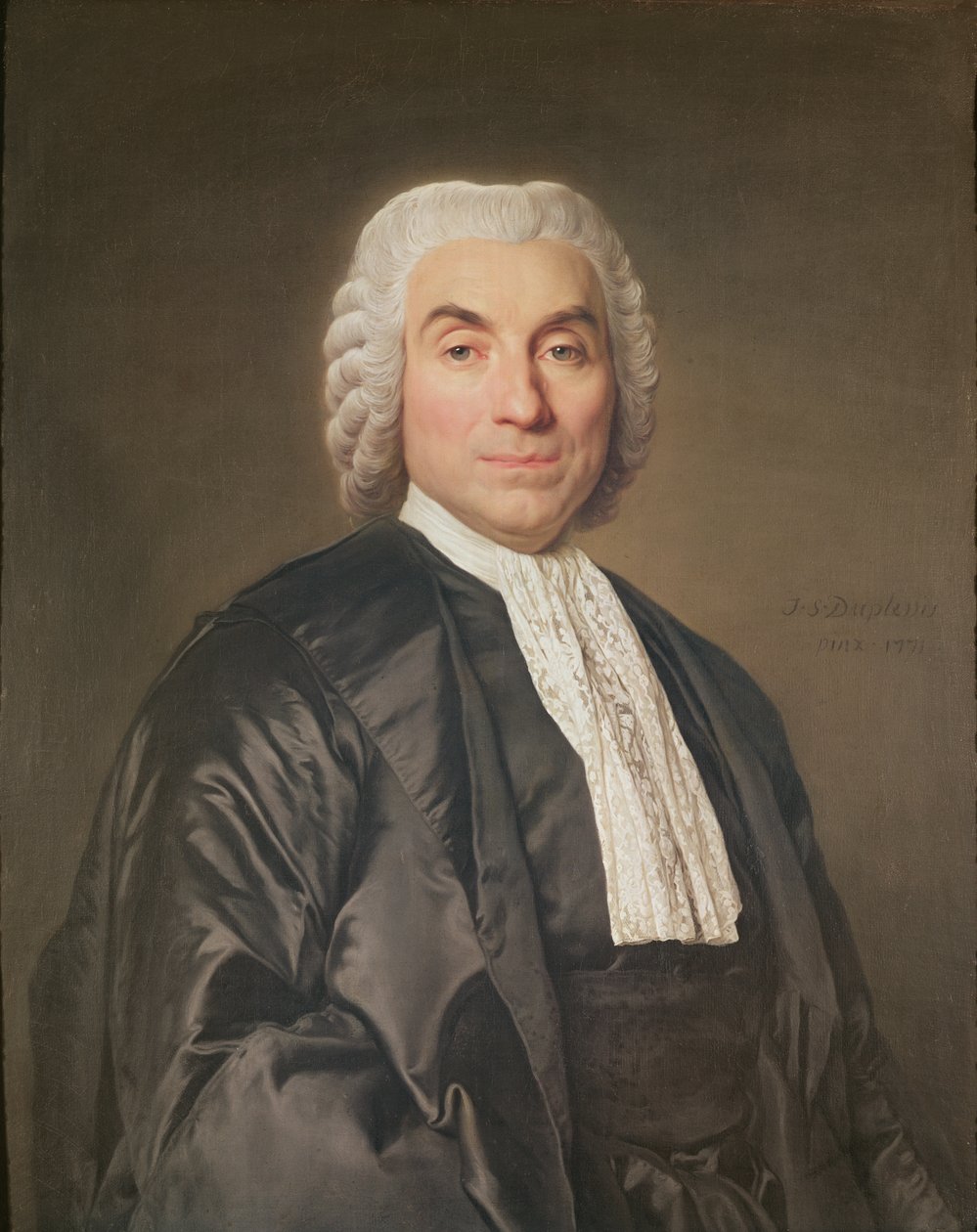 Portrét J.B. Francoise, hraběte z Michodière, probošta kupeckého dvora v letech 1772-1778 od Joseph Siffred Duplessis