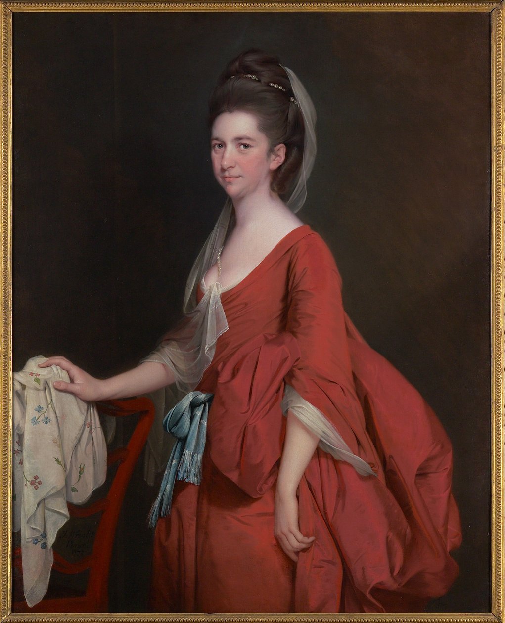 Portrét Dorothy Beridgeové, rozené Gladwinové († 1792) 1777 od Joseph Wright of Derby
