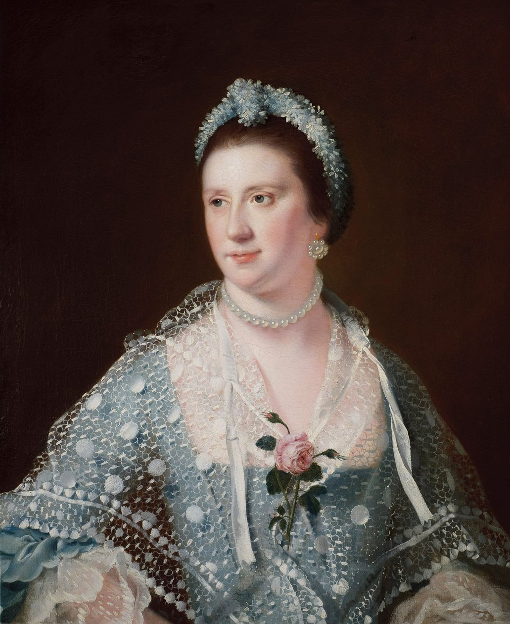 Portrét Hon paní Boyle od Joseph Wright of Derby