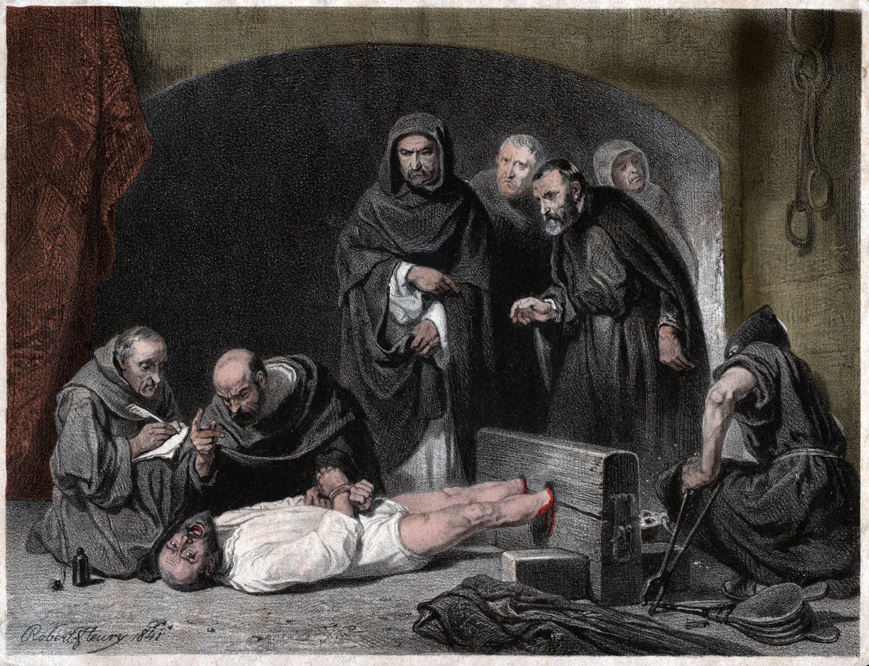 Inkvizice ve středověku. od Joseph Nicolas Robert Fleury