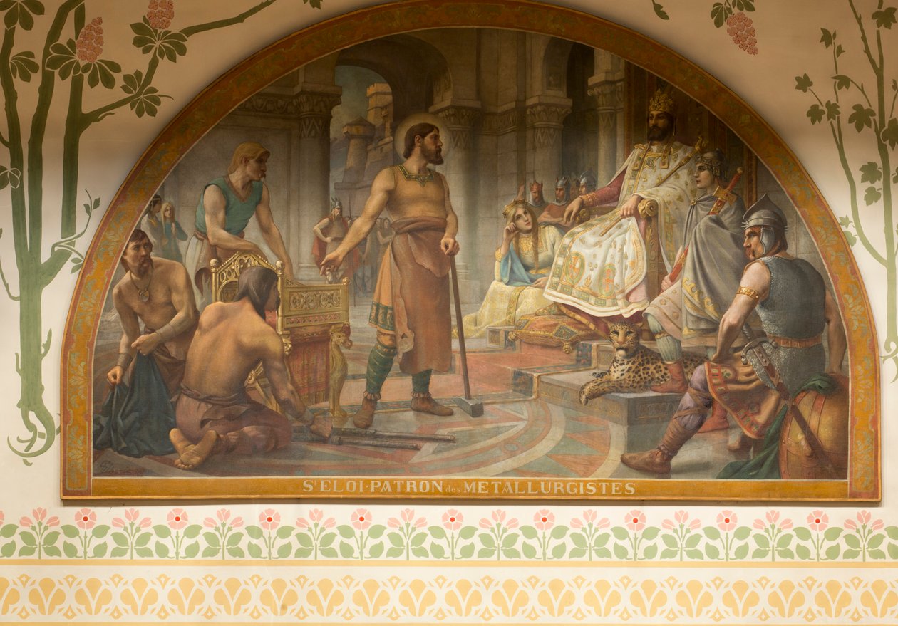 Kostel Notre Dame du Travail od Joseph (active 1880-c.1917) Uberti
