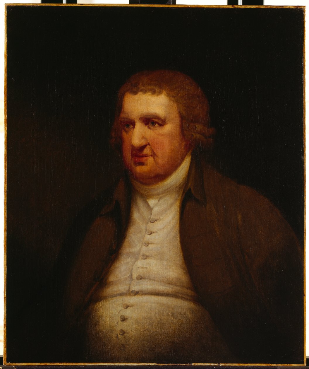 Erasmus Darwin (olej na plátně) od Joseph (after) Wright of Derby