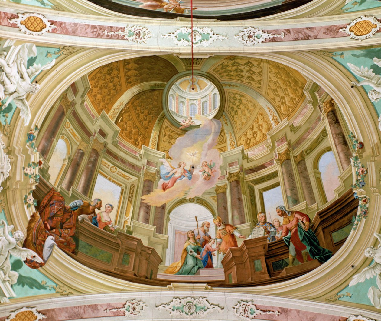 Prezentace v chrámu od Joseph Adam von Mölk