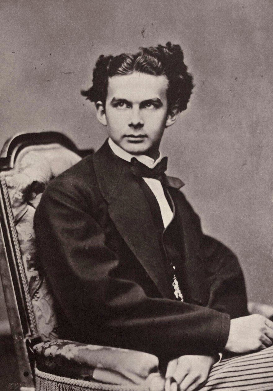Bavorský král Ludvík II., 1867 od Joseph Albert