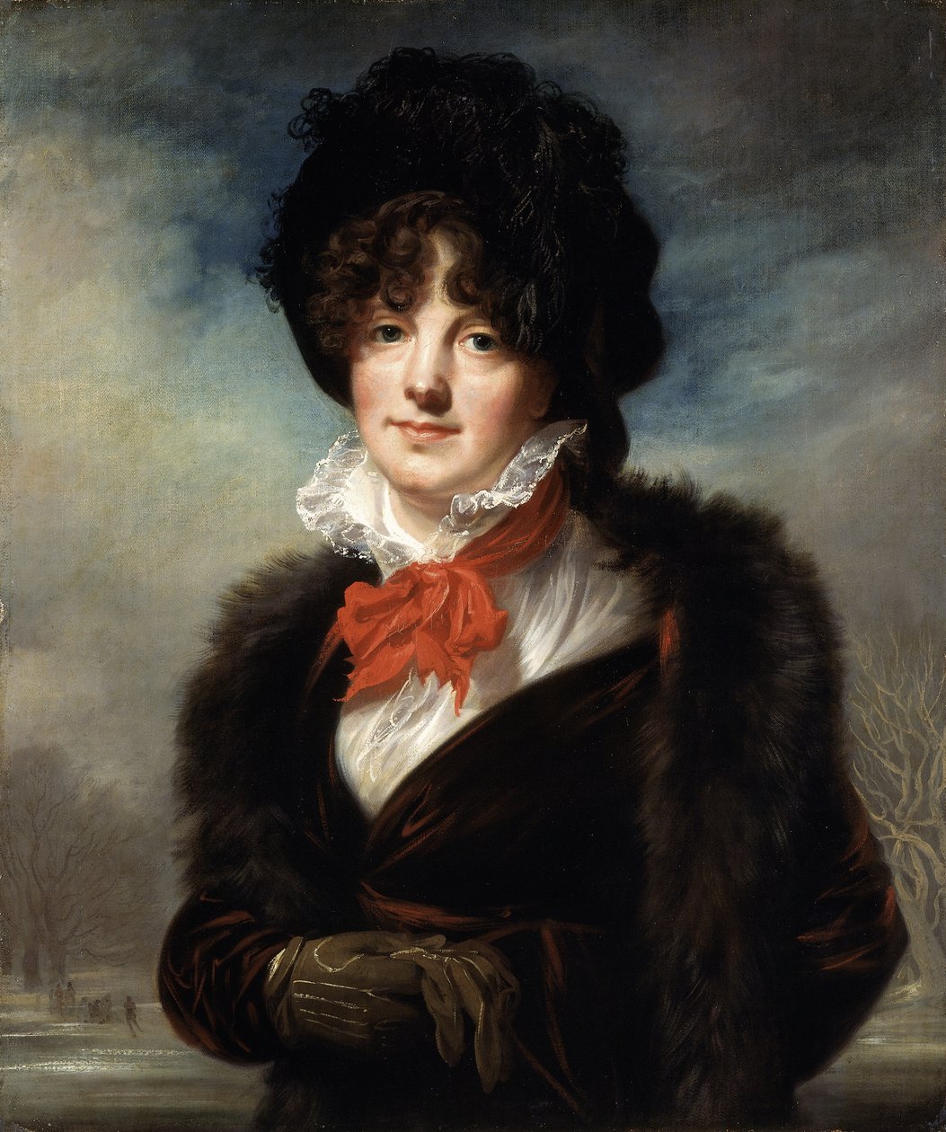 Mary Fryer Toddová (rozená Evansová), asi 1798 (olej na plátně) od Joseph Allen