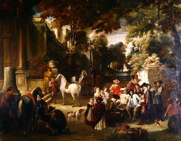 Fete Champetre (olej na plátně) od Joseph Anne Leroy
