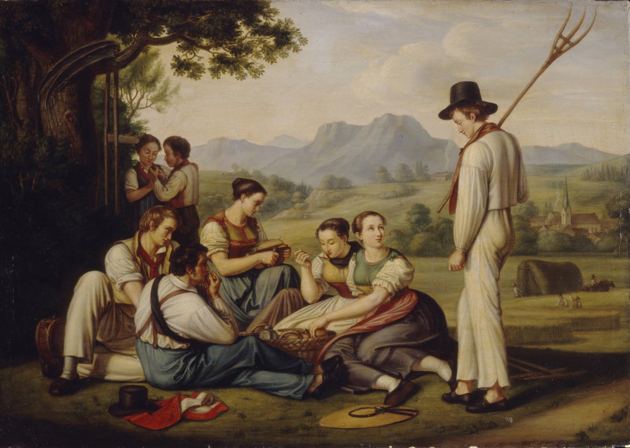 Sekačky odpočívající, 1819 od Joseph Anton Rhomberg
