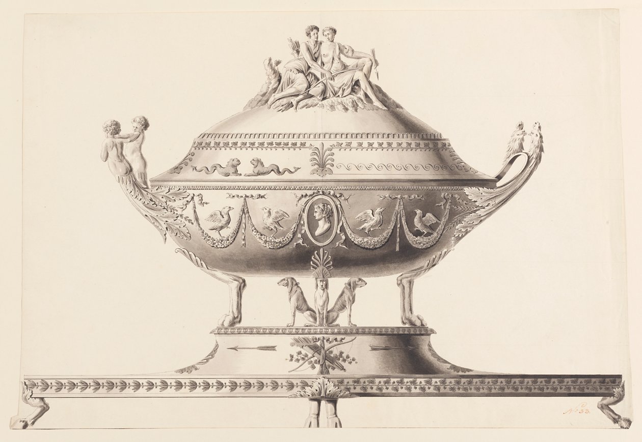 Design pro Tureen od Joseph Anton Seethaler Ii