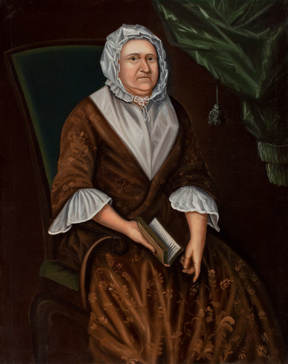 Faith Savage, paní Cornelius Waldo, c. 1750 (olej na plátně) od Joseph Badger