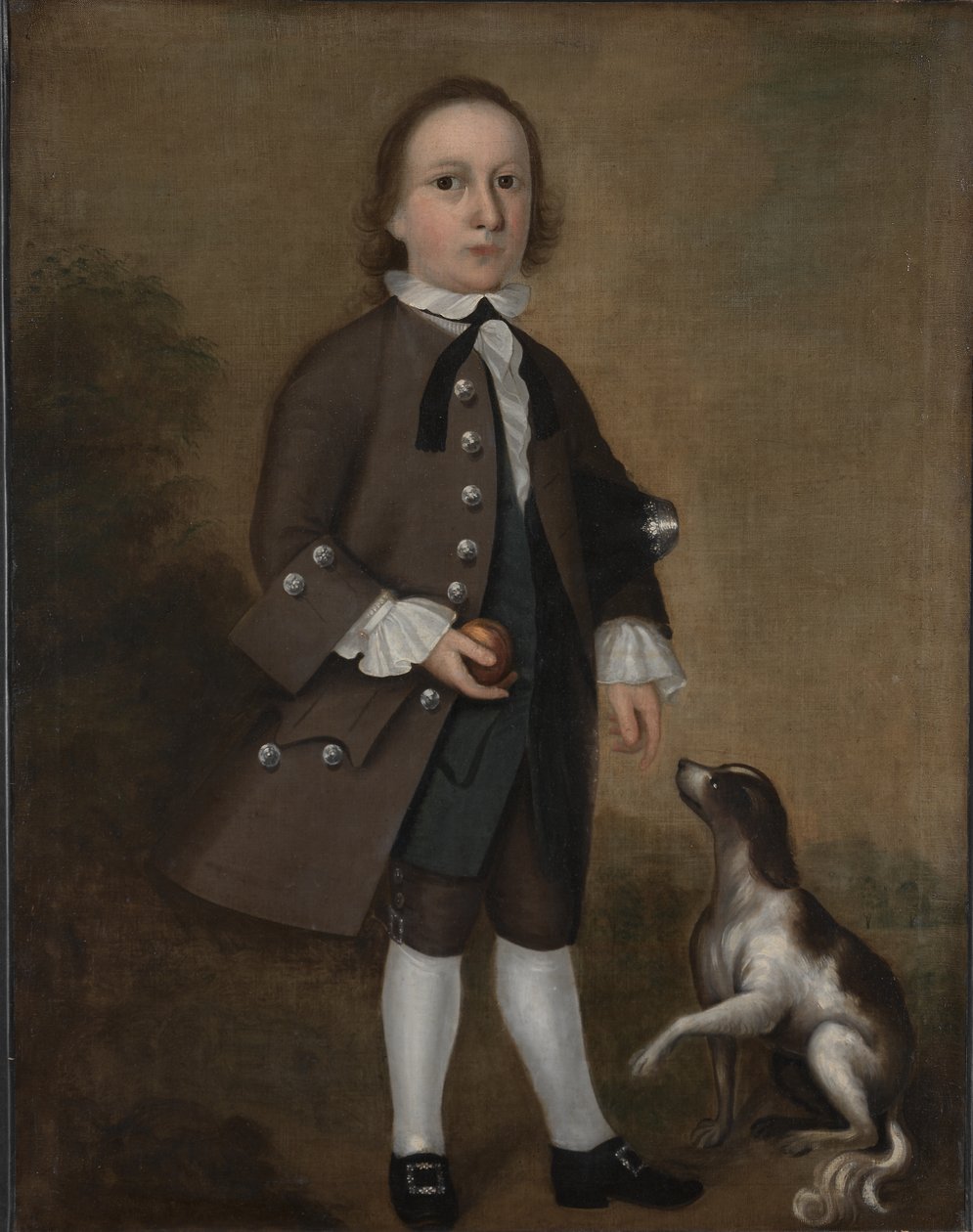 Jeremiáš Belknap, c. 1758 (olej na plátně) od Joseph Badger