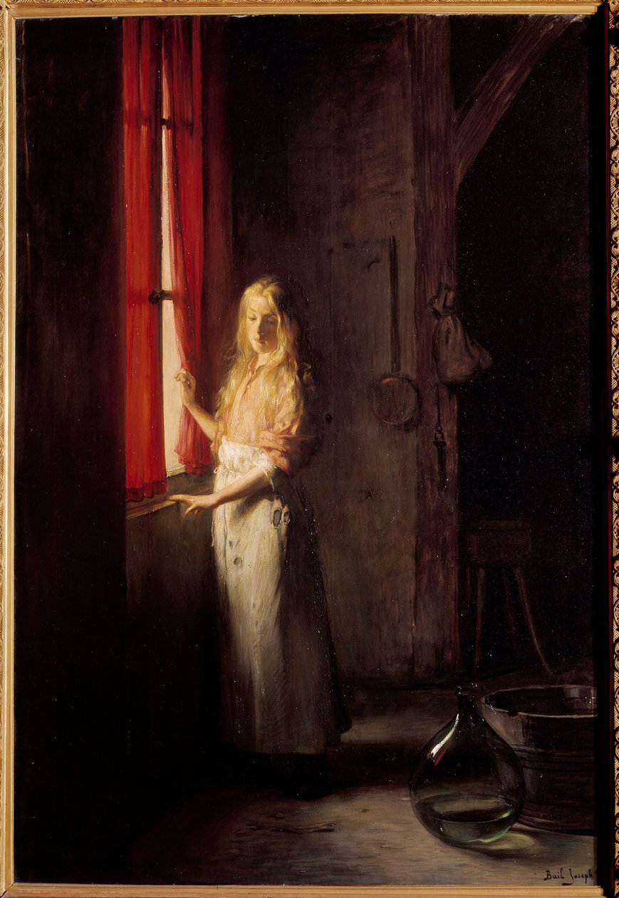 Popelka Ilustrace k pohádce Charlese Perraulta. Obraz Josepha Baila (1862-1921) Paříž 19. století, dekorativní umění - Popelčina ilustrace k příběhu Charlese Perraulta. Obraz od Josepha Baila (1862-1921) od Joseph Bail