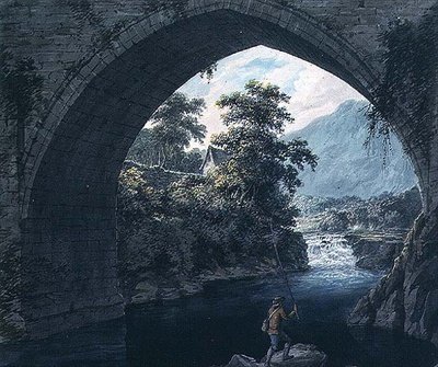 Severní oblouk mostu Llangollen od Joseph Barber