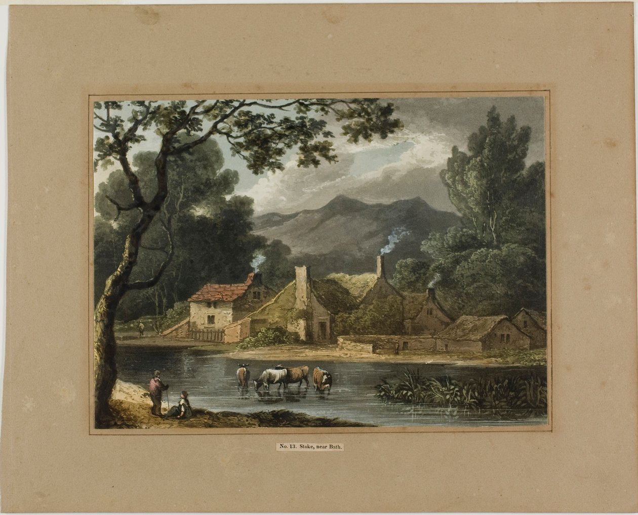 Stoke, poblíž Bath od Joseph Barker