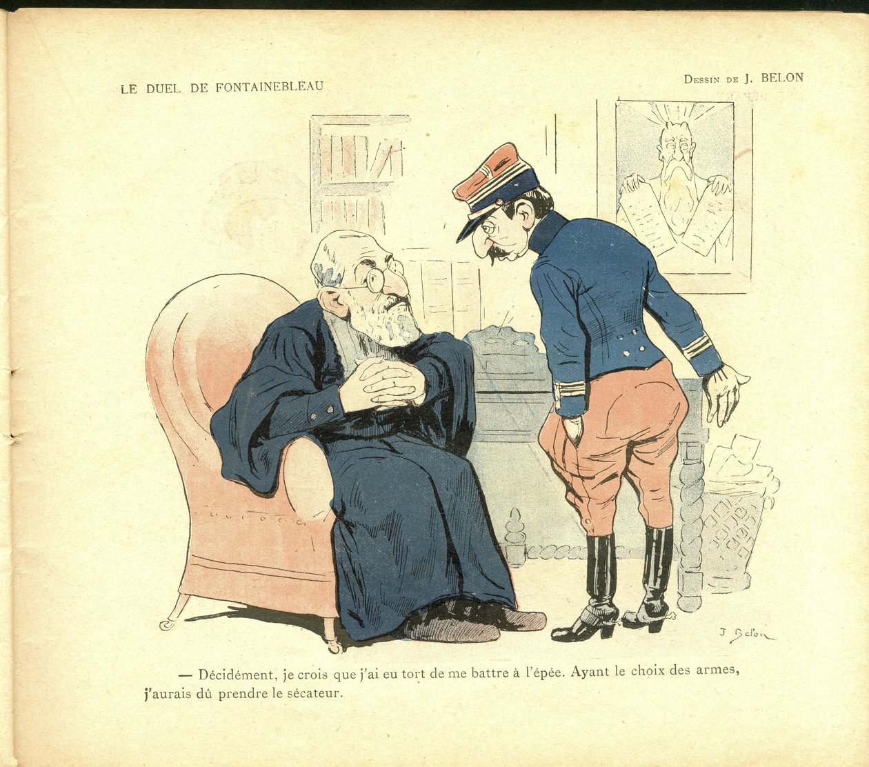 ilustrace z alba Intransigent: 1900 (tisk) od Joseph Belon