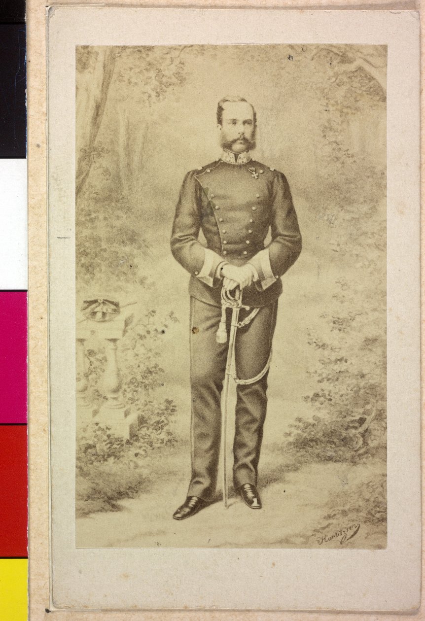 Rakouský císař František Josef I. od Joseph Bermann
