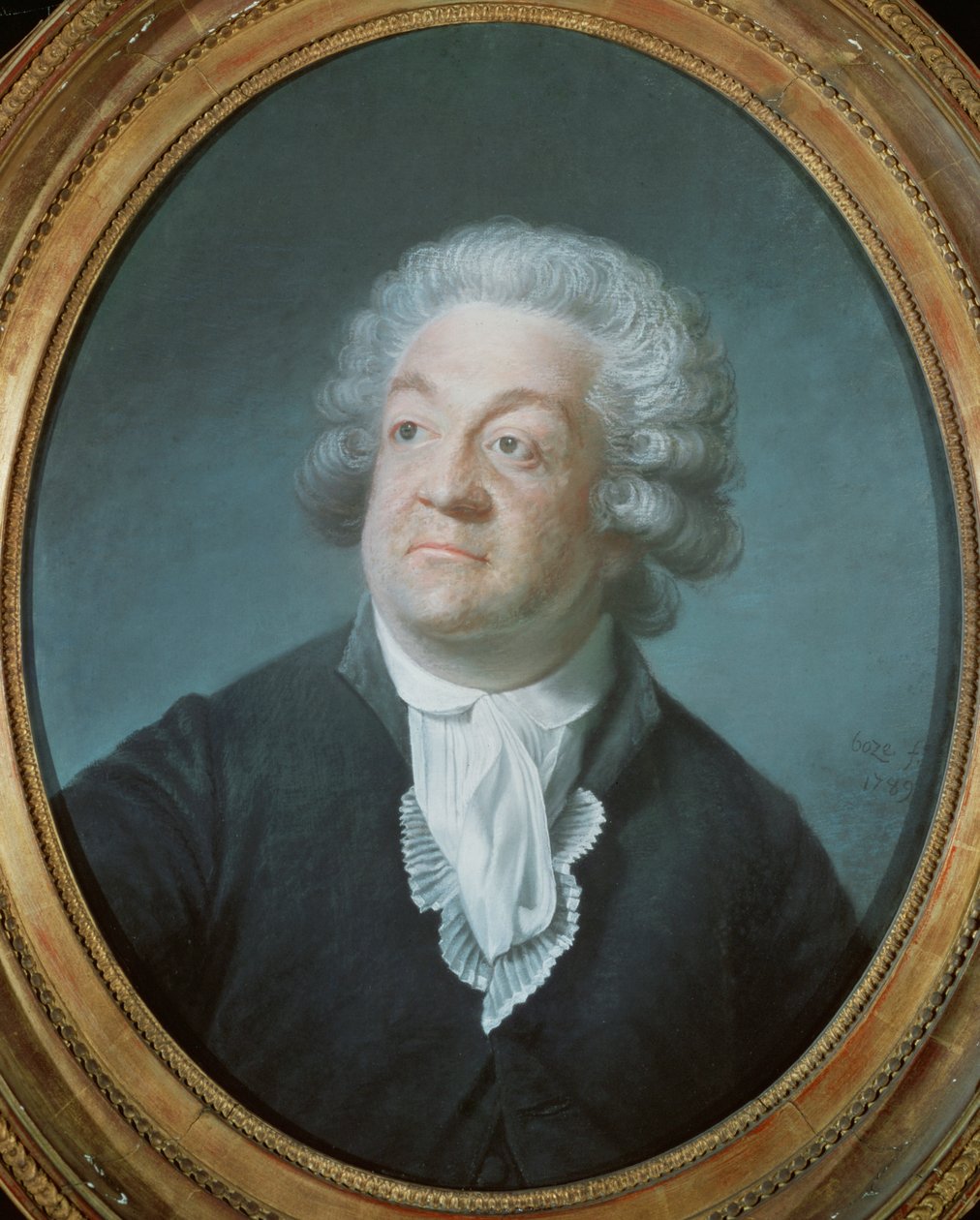 Honore Gabriel de Riqueti, hrabě de Mirabeau, se stal členem Třetího stavu jako člen Ústavodárného shromáždění ... od Joseph Boze